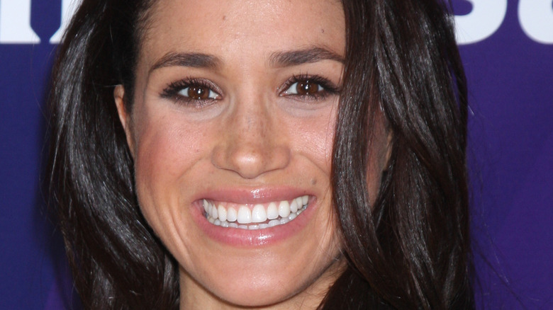 Meghan Markle smiling 