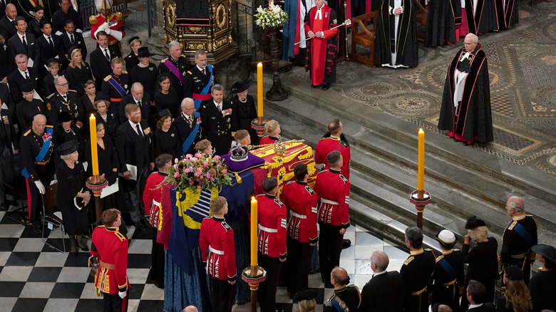 Queen Elizabeth's funeral at Westminster Abbey