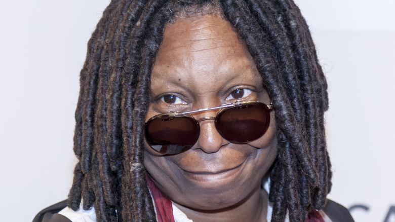 Whoopi Goldberg posing