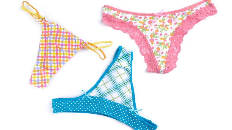 Different types of panties 