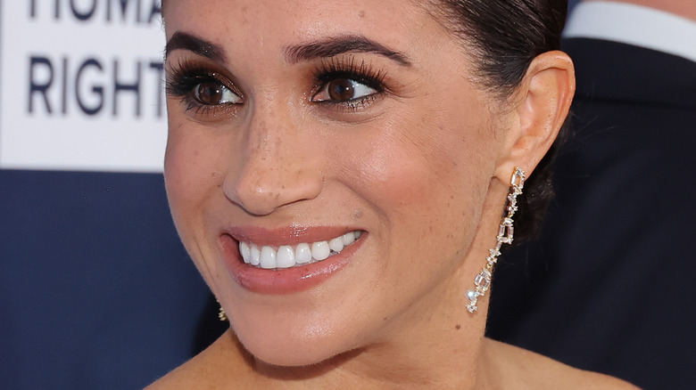 Meghan Markle smiling 