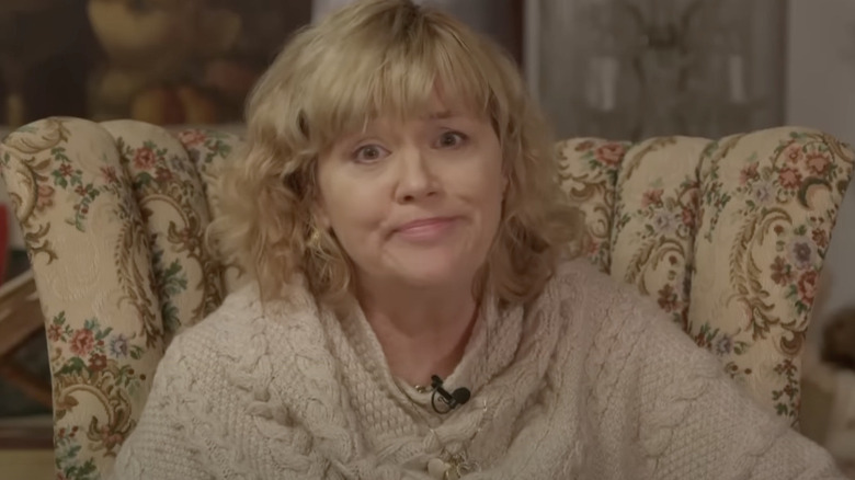 Samantha Markle during interview 