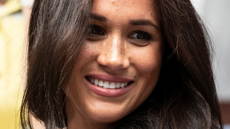 Meghan Markle smiling