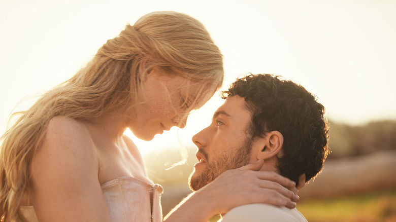 Abigail Cowen and Tom Lewis in Redeeming Love