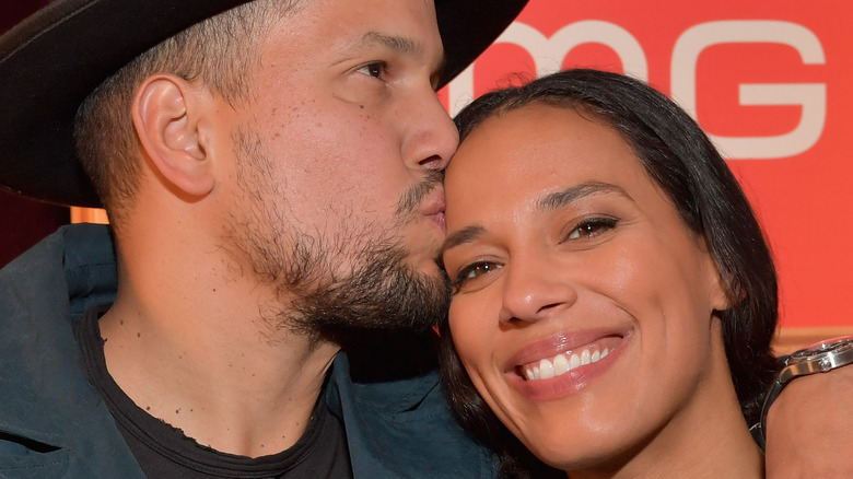 Abner and Amanda Ramirez at an event 