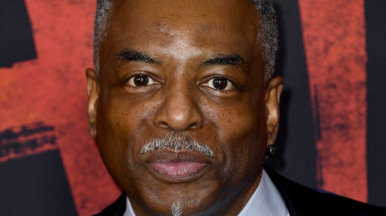 LeVar Burton on red carpet