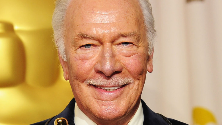 Christopher Plummer close-up