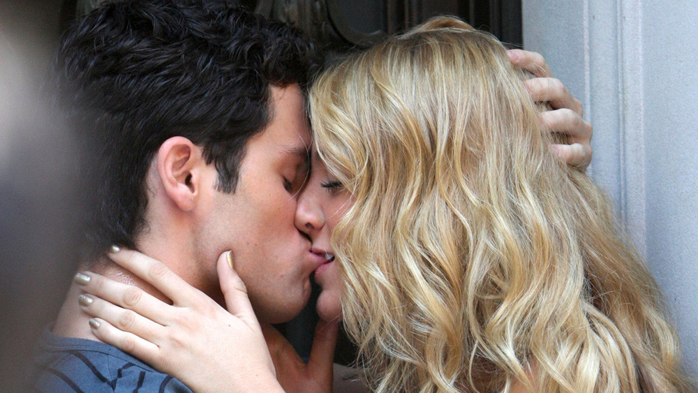 Blake Lively and Penn Badgley had an on-screen kiss