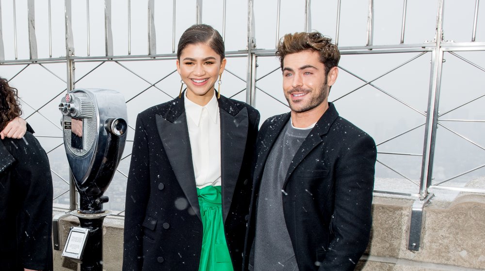 Zac Efron and Zendaya had an on-screen kiss