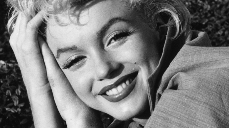 Marilyn Monroe smiling 