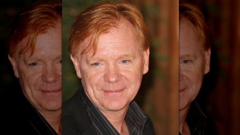 Closeup of David Caruso smiling