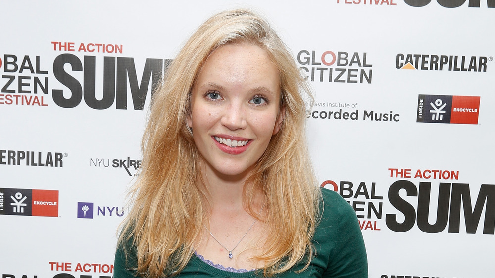 Tamzin Merchant smiling for photos