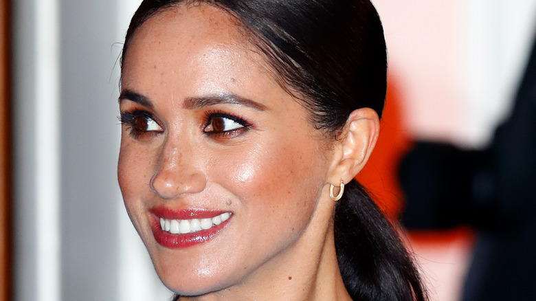 Meghan Markle smiling