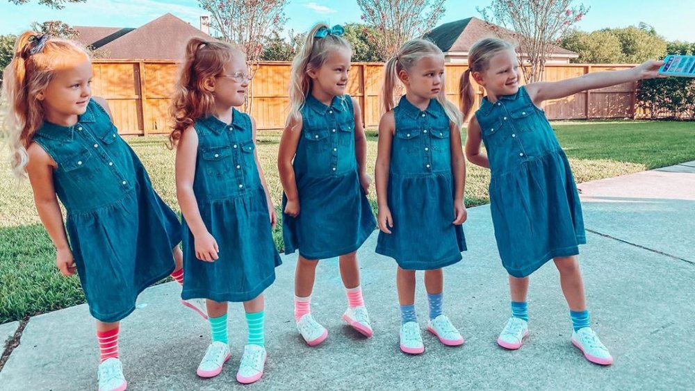 The Busby quints from OutDaughtered
