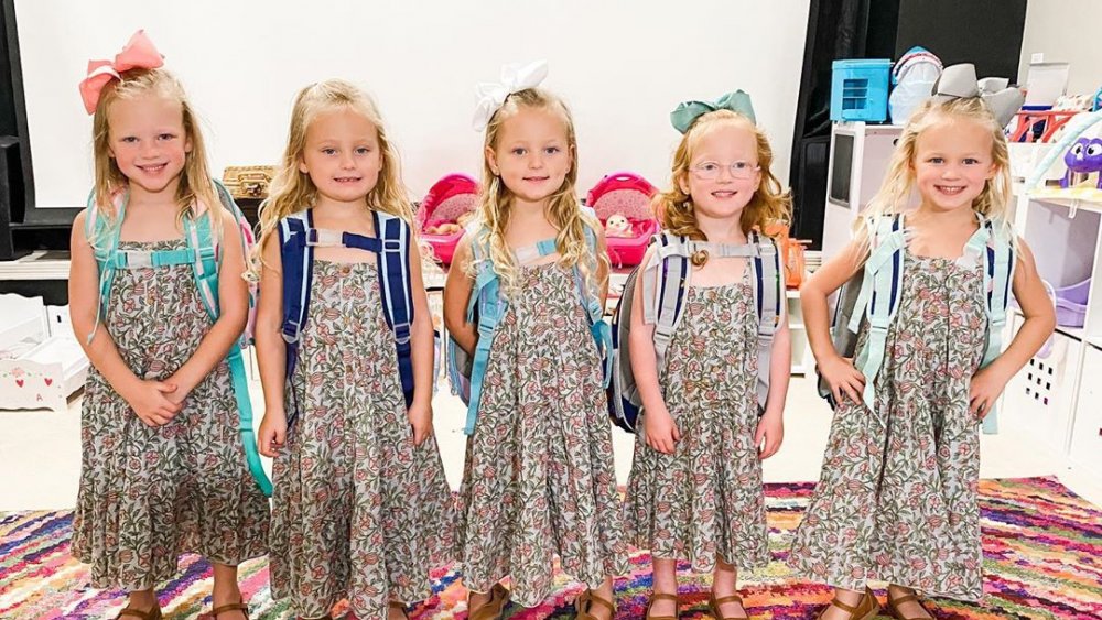 The Busby quints from OutDaughtered