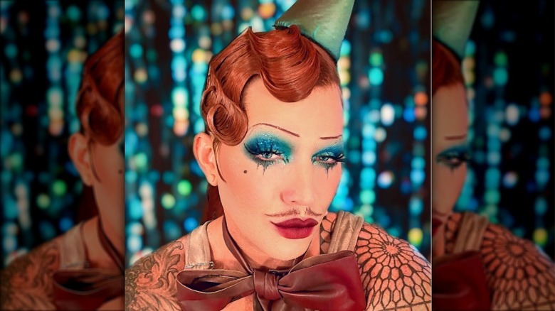 Adam Lambert as the Emcee in the 2024 revival of "Cabaret"