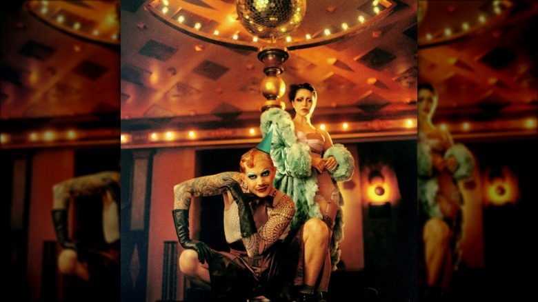 Adam Lambert and Auli'i Cravalho in Cabaret