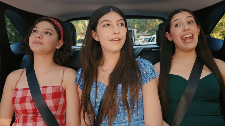 Sadie Sandler, Samantha Lorraine, and Sunny Sandler in "You Are So Not Invited to My Bat Mitzvah"