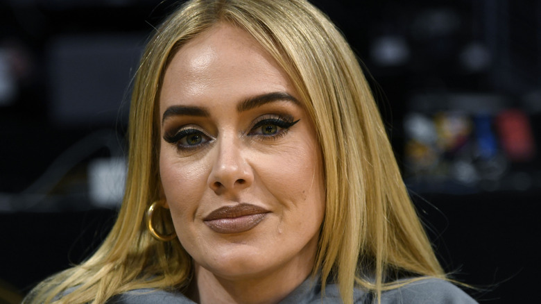 Adele smiling