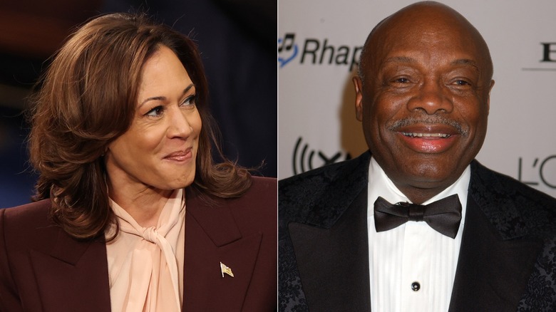 Composite image of Kamala Harris and Willie Brown