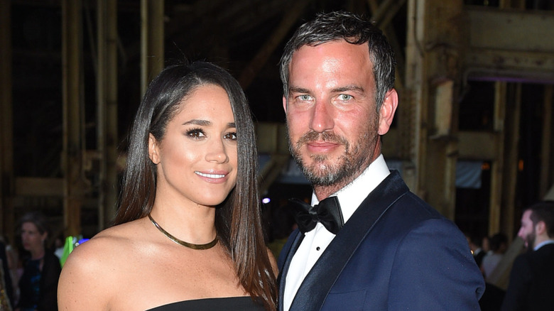 Meghan Markle and Markus Anderson at Luminato Big Bang Bash 2016