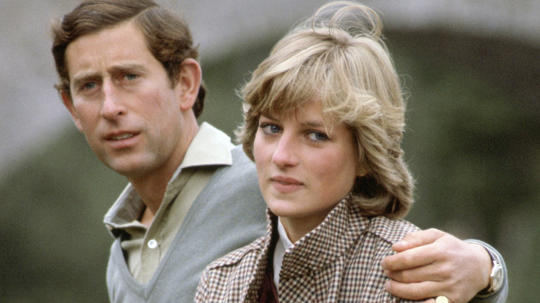 Princess Diana and then-Prince Charles