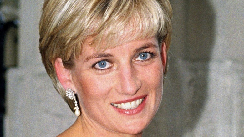 Princess Diana smiling