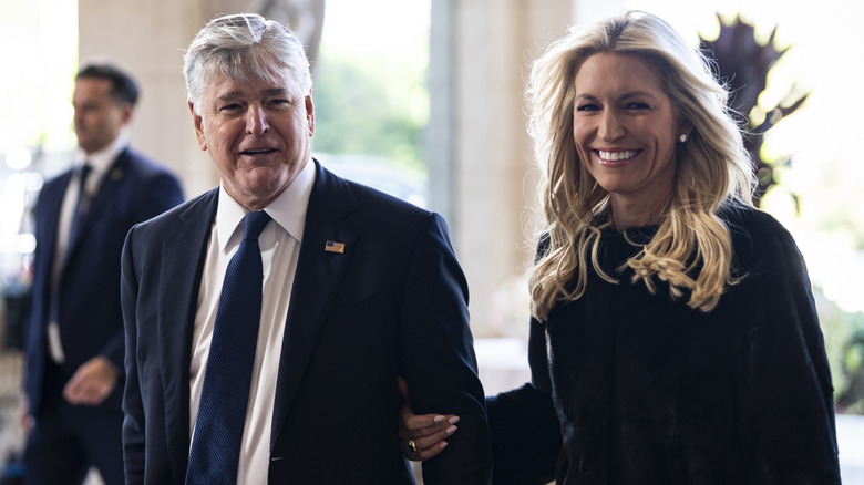 Sean Hannity and Ainsley Earhardt smiling together