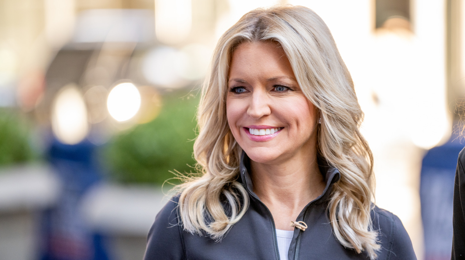 Ainsley Earhardt Shrugs Into Frumpy Pinstripe Suit That Doesn't Do Her ...