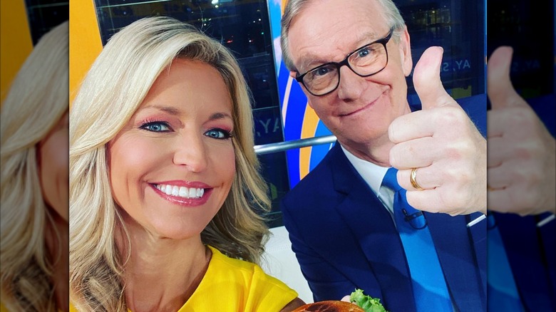 Ainsley Earhardt selfie with chef, Steve Doocy