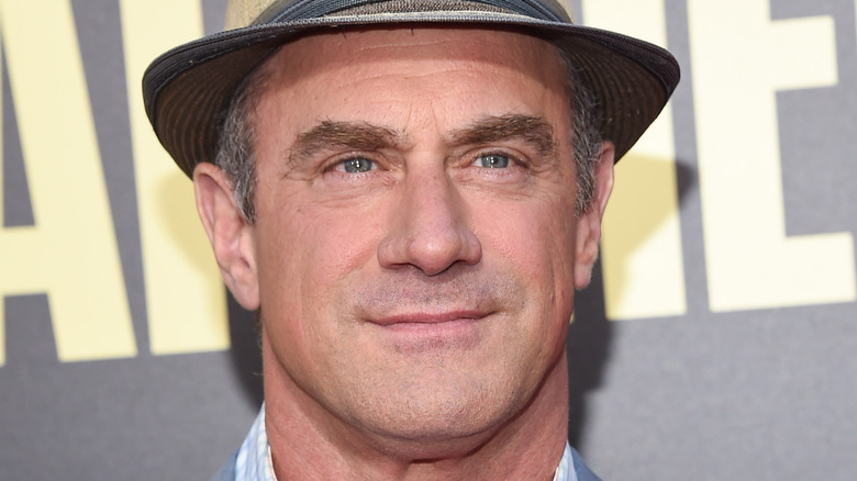 Christopher Meloni rocks a hat on the red carpet