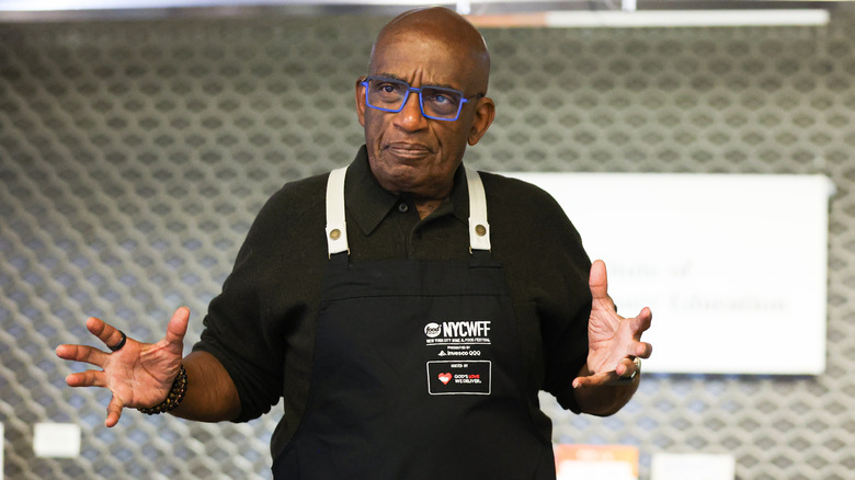 Al Roker teaching at the New York City Wine & Food Festival in 2025