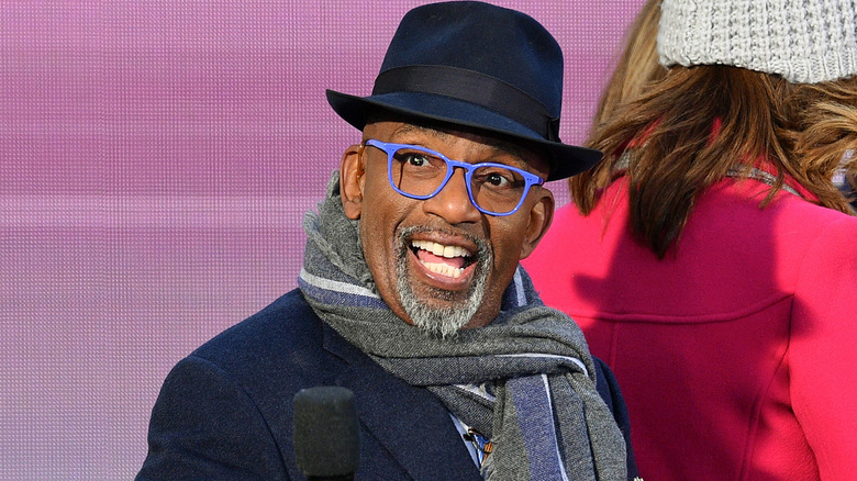 Al Roker staring off into the distance at the "Today" show in New York in 2020