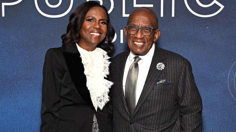 Al Roker and Deborah Roberts smiling at the New York Public Radio Gala in 2025