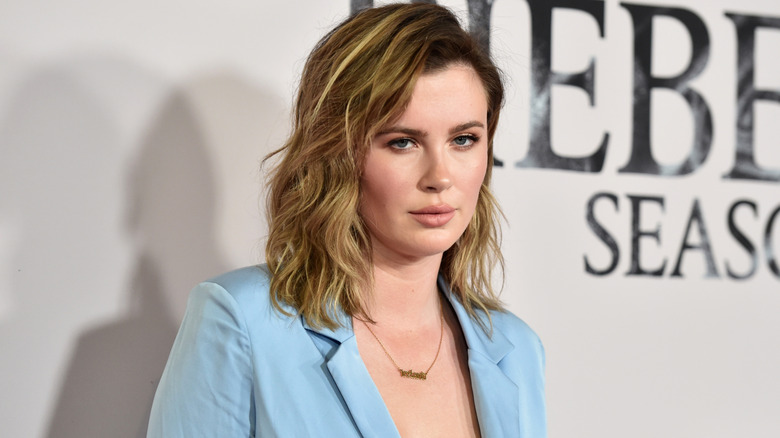 Ireland Baldwin at the 2020 premiere of "Justin Bieber: Seasons"