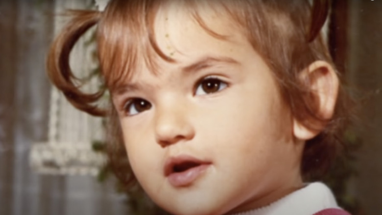 Alessandra Ambrosio as a baby