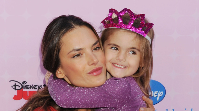 Alessandra Ambrosio and daughter Anja