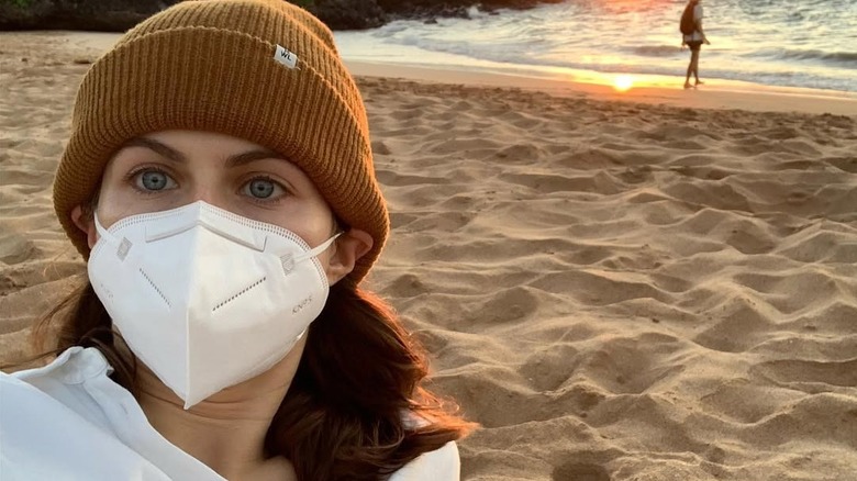 Alexandra Daddario prioritized walks during the pandemic