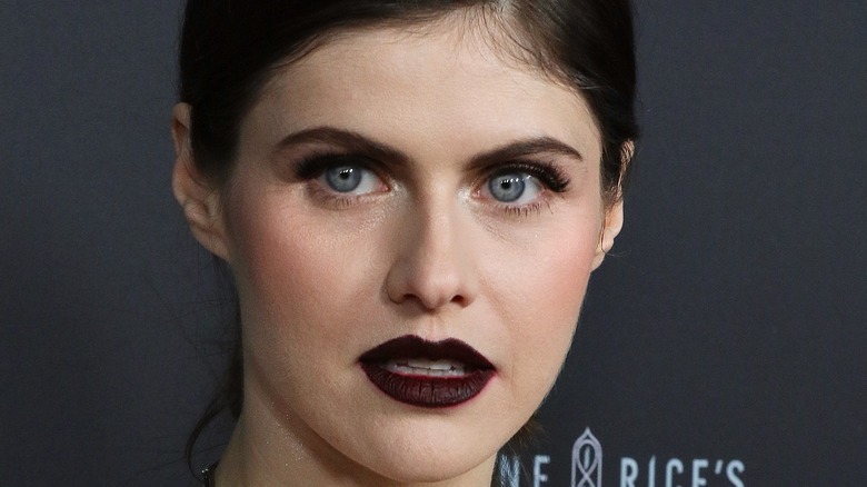 Close-up of Alexandra Daddario 