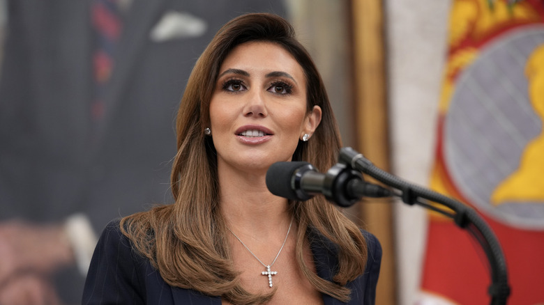 Alina Habba in the Oval Office