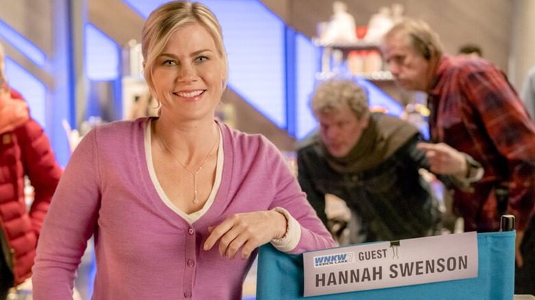 Hallmark's Hannah Swenson smiling