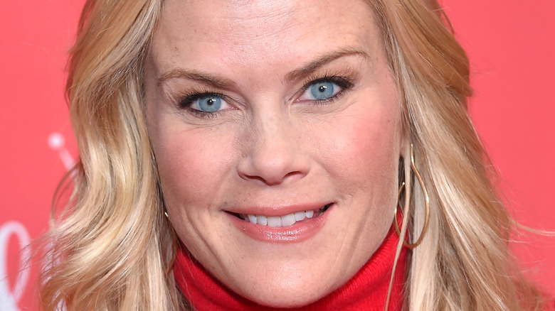 Alison Sweeney poses for a photo. 