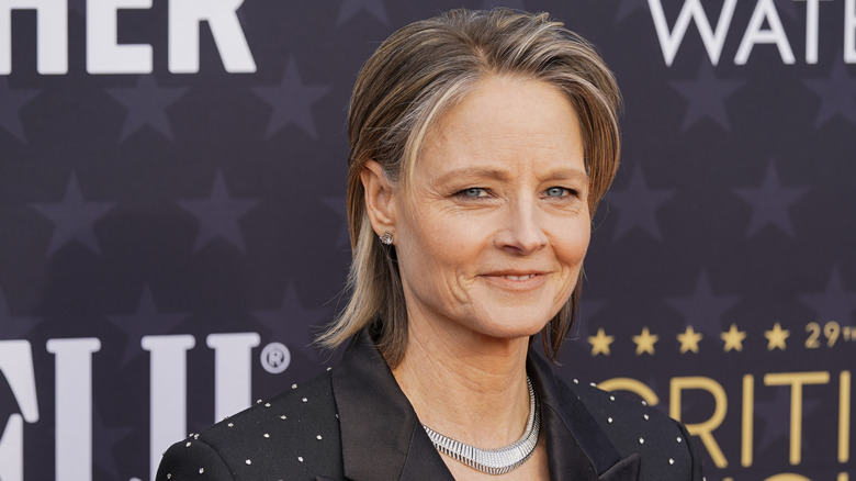 Jodie Foster smiling