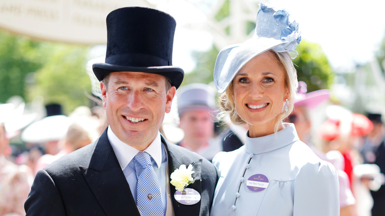 Peter and Harriet Phillips at Ascot 2026