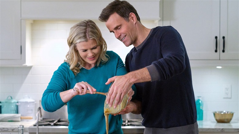 Alison Sweeney and Cameron Mathison Hallmark movie