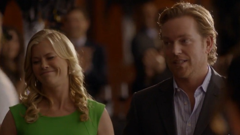 Alison Sweeney (left) in "Love on the Air"