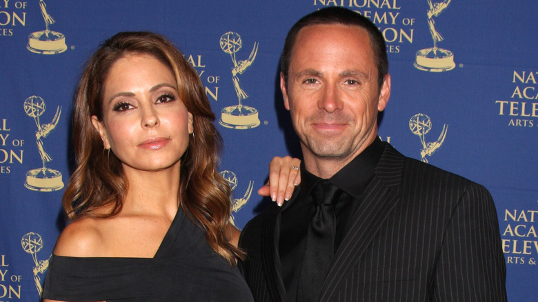 Lisa LoCicero and William deVry smiling
