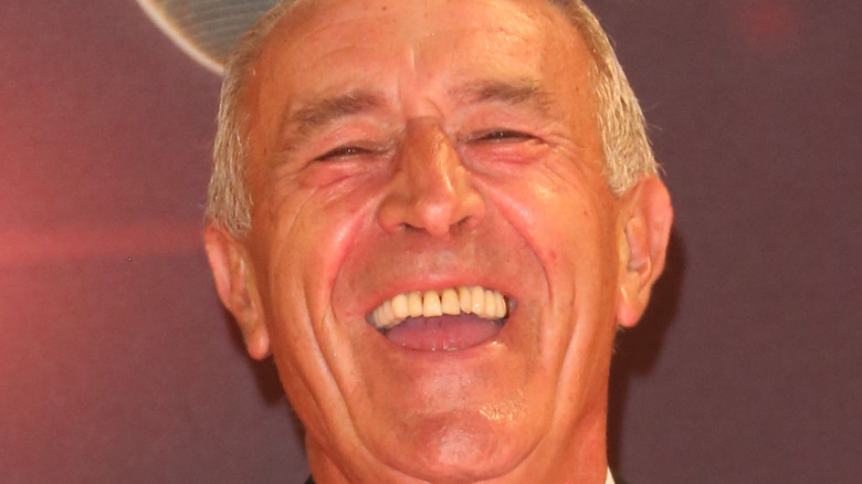 Len Goodman smiling