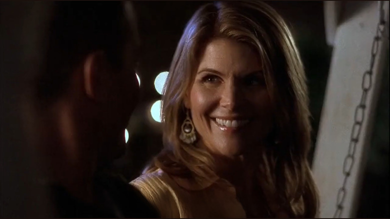 Screeshot of Hallmark Movie "A Soldier's Love Story" ("Meet My Mom") starring Lori Loughlin as Dana Marshall.