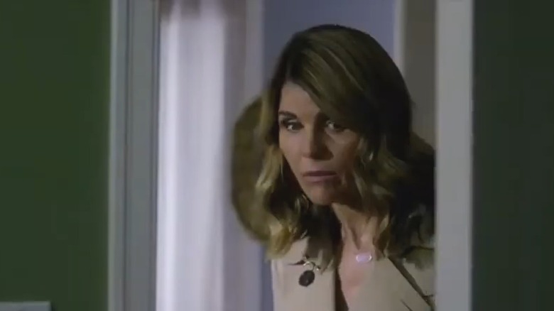 Screenshot of Hallmark movie "Garage Sale Mysteries: A Case of Murder" starring Lori Loughlin.